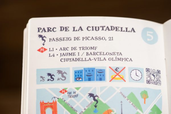 Dragon Trail Passport Barcelona - Sample
