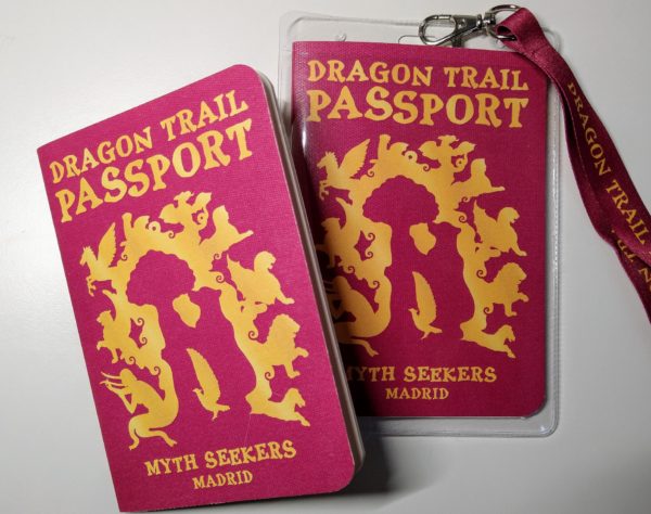 Dragon Trail Passport Madrid - Cover